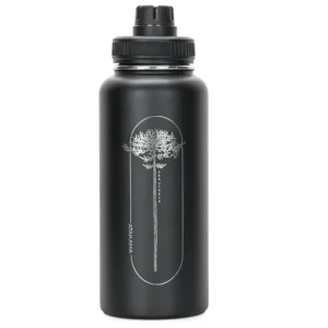 Botella Térmica Negra Araucaria 1lt, Atakama