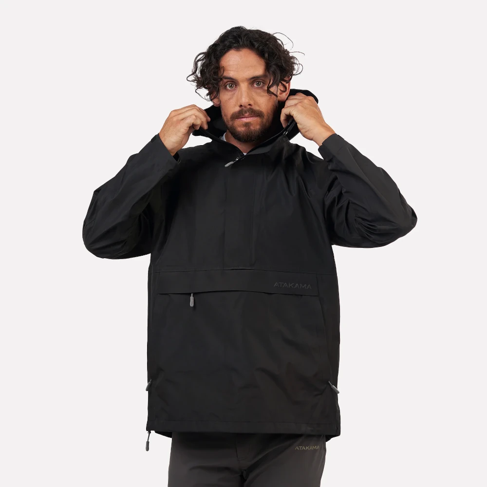 Chaqueta Impermeable Hombre Anorak Frontera, Atakama - Imagen 2