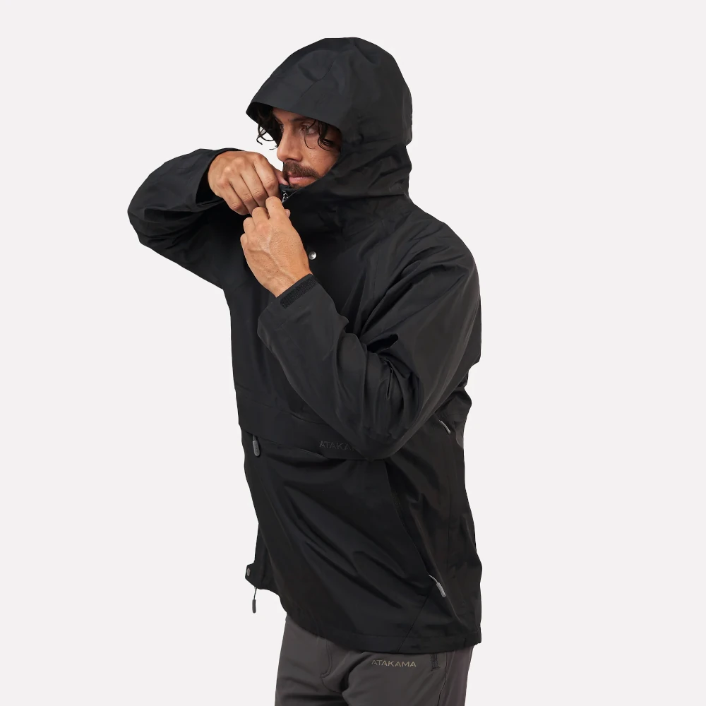 Chaqueta Impermeable Hombre Anorak Frontera, Atakama - Imagen 3