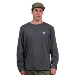 Polera Manga Larga Puma Gris Grafito, Atakama