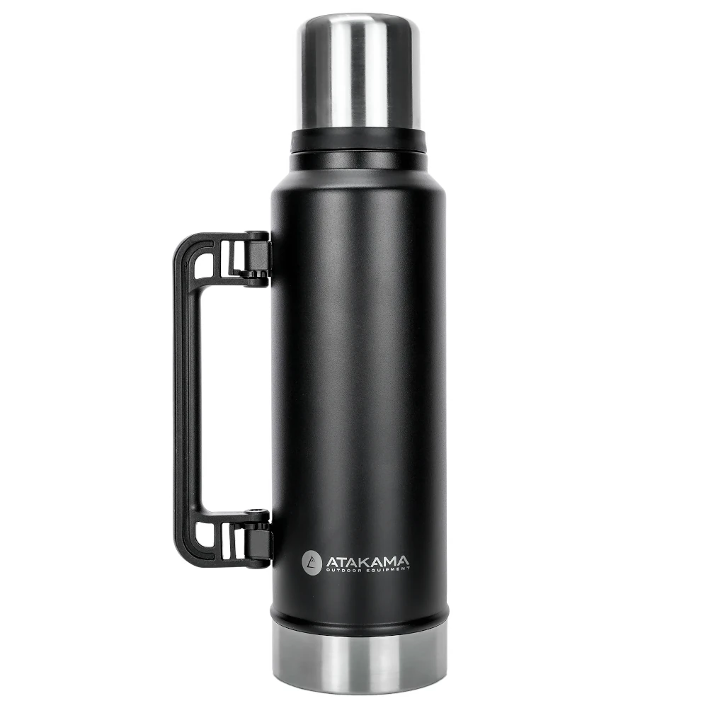 Termo Negro Araucaria 1.3 lt, Atakama - Imagen 2