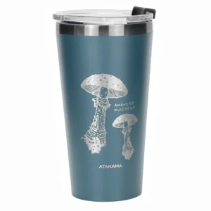 Vaso Térmico Azul Amanita Muscarita 480 ml, Atakama