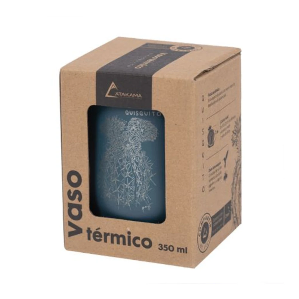 Vaso Térmico Cactus Quisquito 350 ml, Atakama