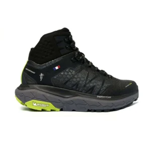 Botín Outdoor Waterproof AW03 Negro-Verde Hombre, Michelin
