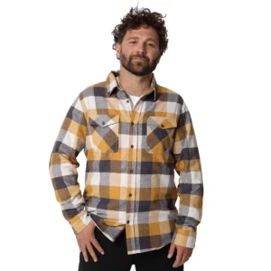 Camisa Franela Manga Larga Yoho Hombre, Oryx