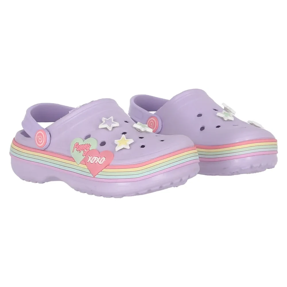 Clogs Airline Special Lila Niña, Bamers