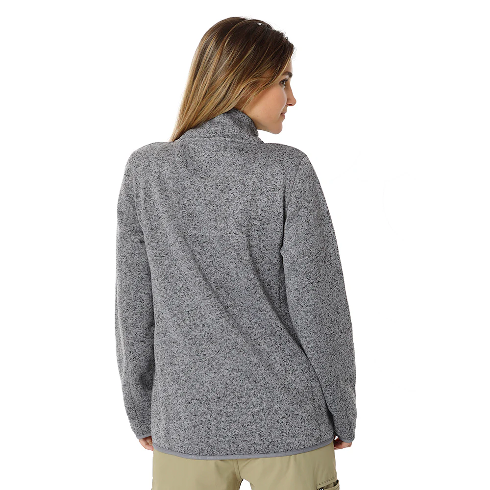 Fleece Knitted Katmai Mujer, Oryx - Imagen 4
