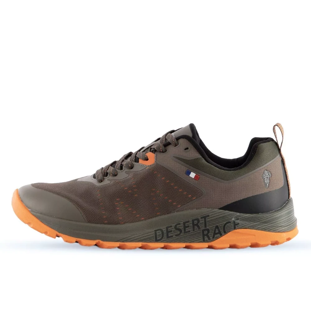 Zapatilla Trail Running DR27 Khaki-Naranjo Hombre, Michelin - Imagen 2