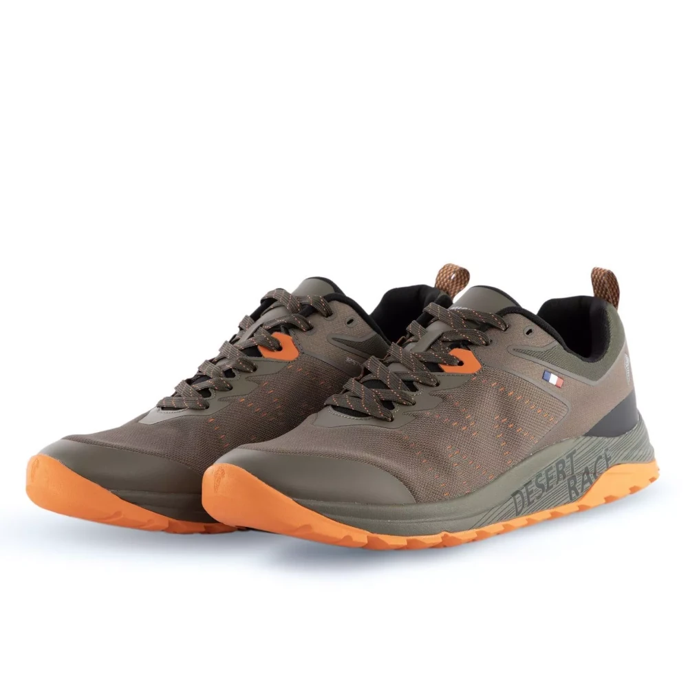 Zapatilla Trail Running DR27 Khaki-Naranjo Hombre, Michelin - Imagen 3