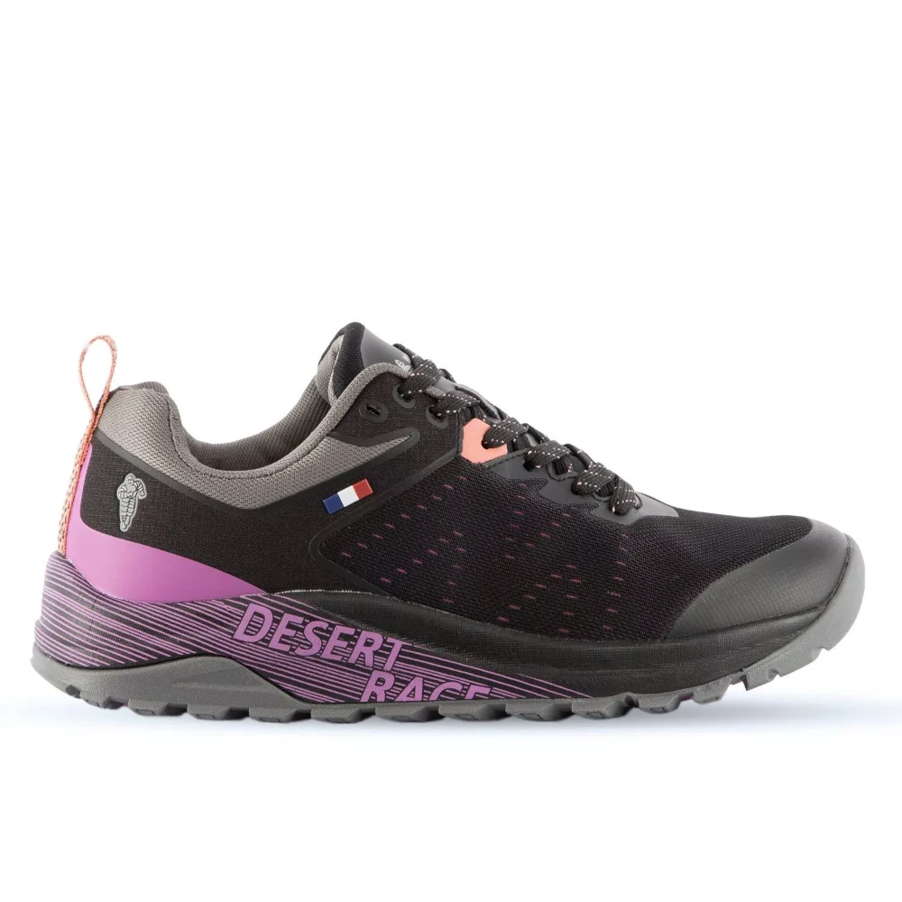 Zapatilla Trail Running DR27 Negro-Morado Mujer, Michelin