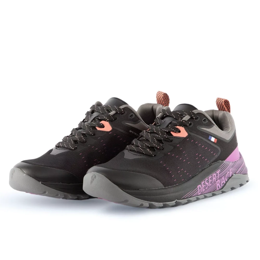 Zapatilla Trail Running DR27 Negro-Morado Mujer, Michelin - Imagen 3