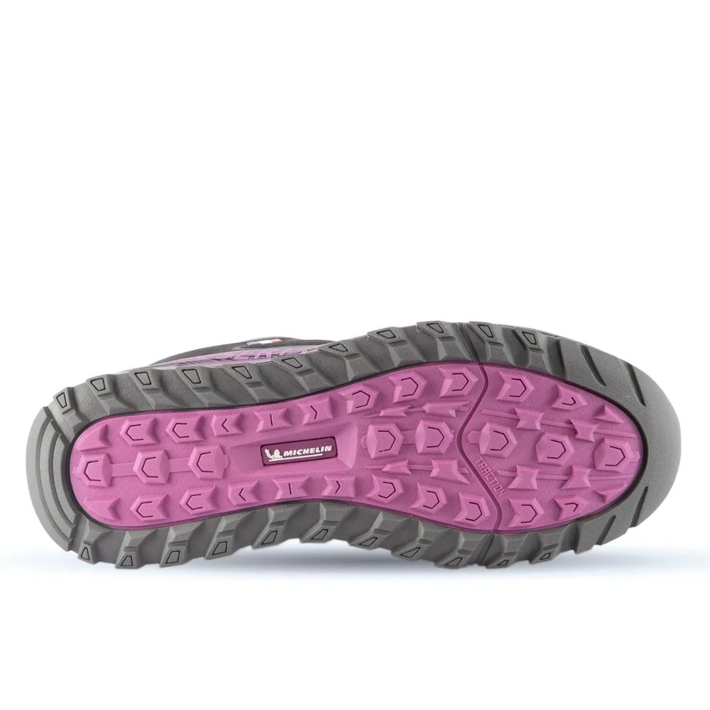 Zapatilla Trail Running DR27 Negro-Morado Mujer, Michelin - Imagen 4