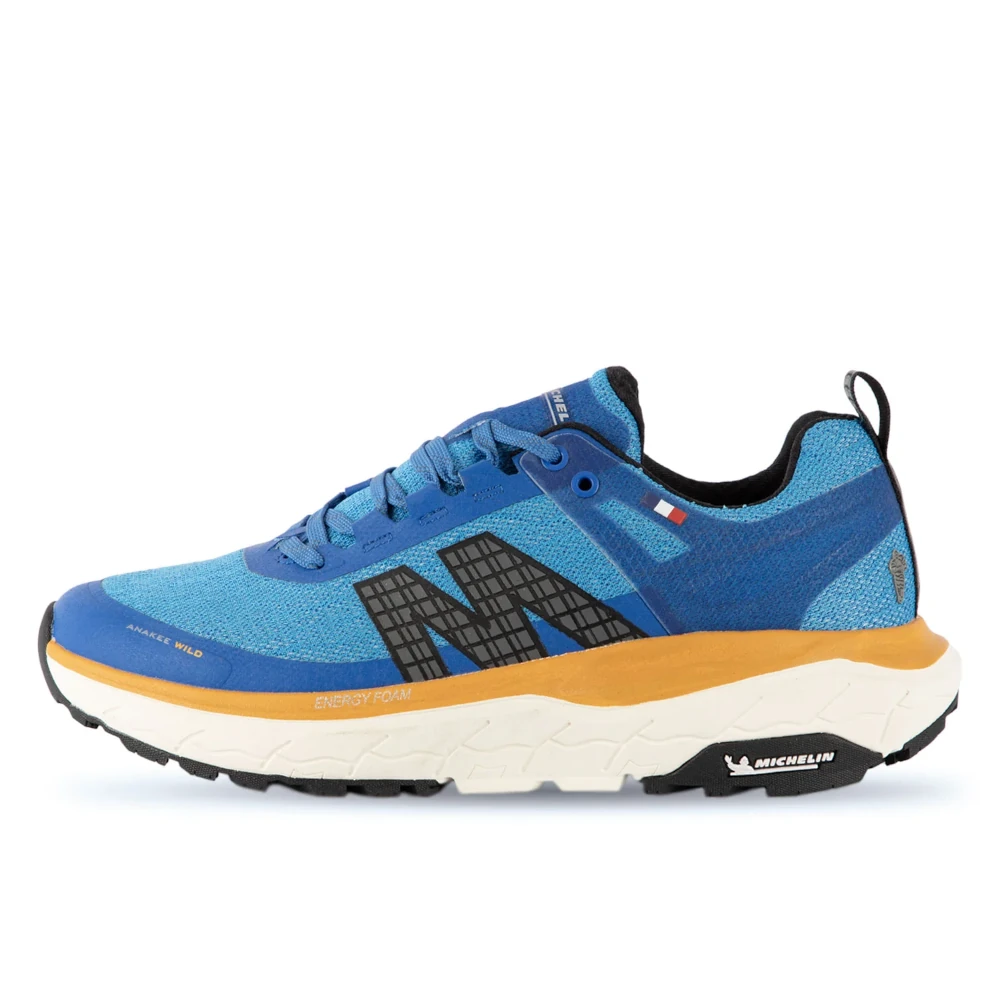 Zapatilla Trail Running AW01 Azul - Amarillo Hombre, Michelin - Imagen 2