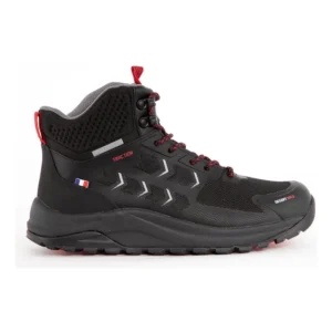 Zapatilla Outdoor Waterproof DR21 Negro-Rojo Mujer, Michelin