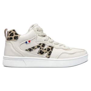 Zapatilla Urbana PS17 Beige-Leopardo Mujer, Michelin