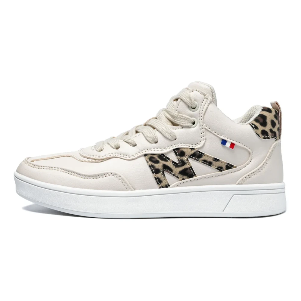 Zapatilla Urbana PS17 Beige-Leopardo Mujer, Michelin - Imagen 2