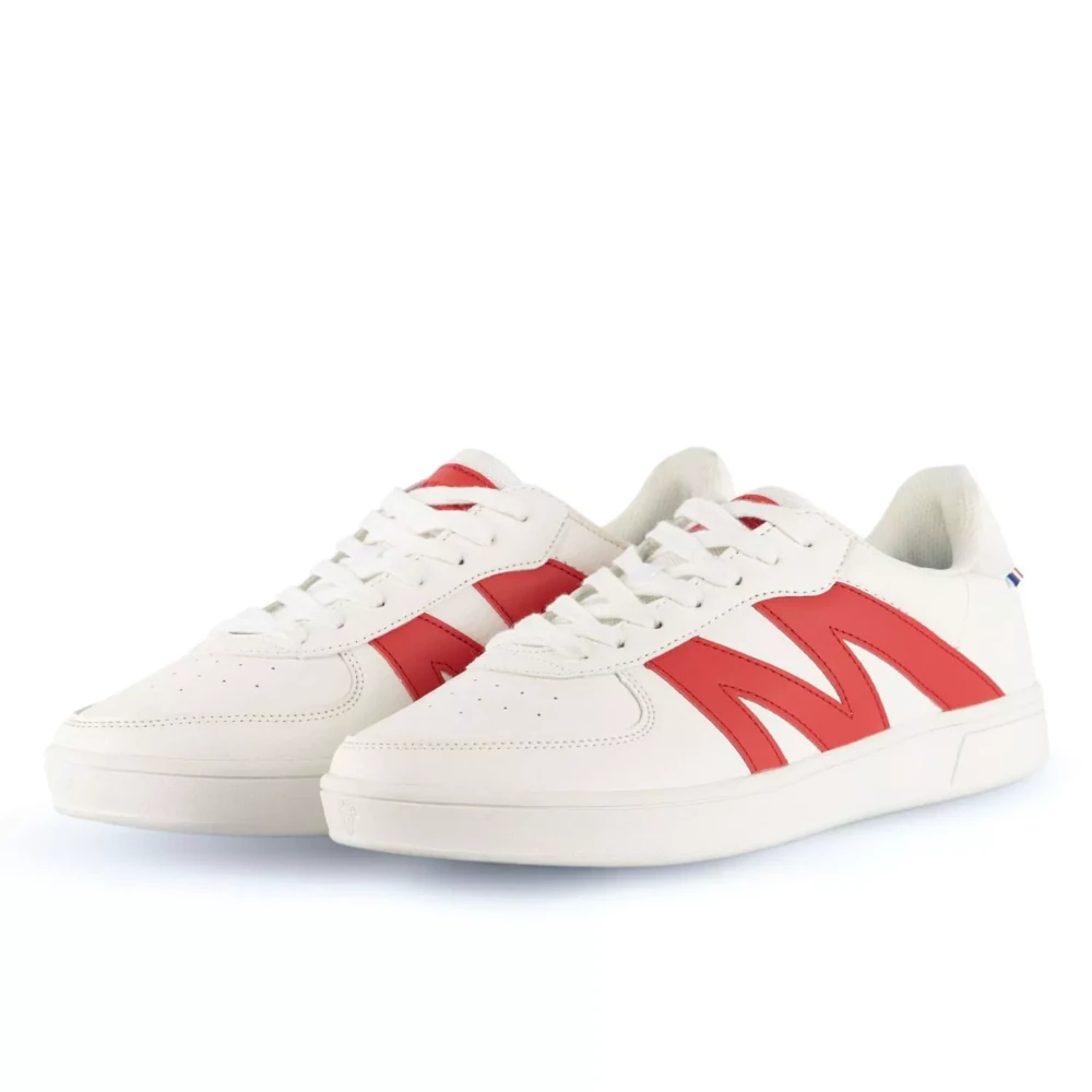 Zapatilla Urbana PS20 Blanco-Rojo Mujer, Michelin - Imagen 3
