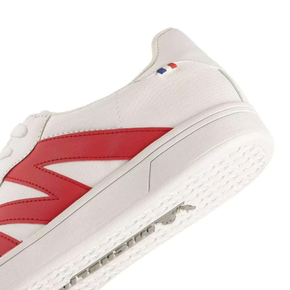 Zapatilla Urbana PS20 Blanco-Rojo Mujer, Michelin - Imagen 5