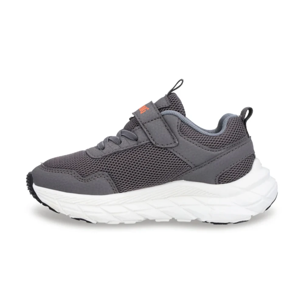 Zapatilla Fitness Ivar Gris - Naranjo Niño, Spalding - Imagen 2