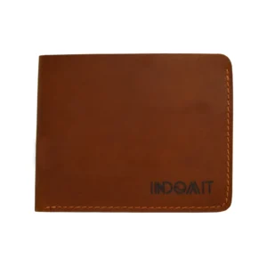 Billetera Vintage Cuero Natural, Indomit