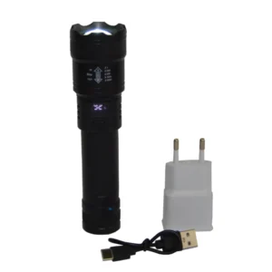 Linterna 2600 lum Con Cargador USB, Indomit